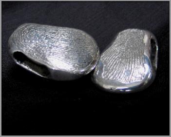Beloved Touch Silver Pebbles/w prints 1